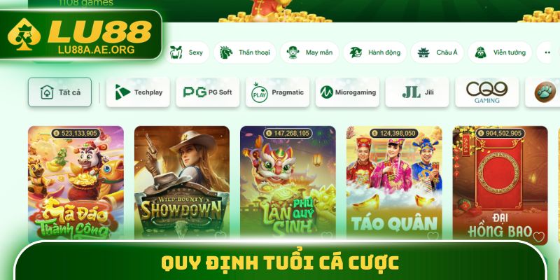 Quy định tuổi cá cược